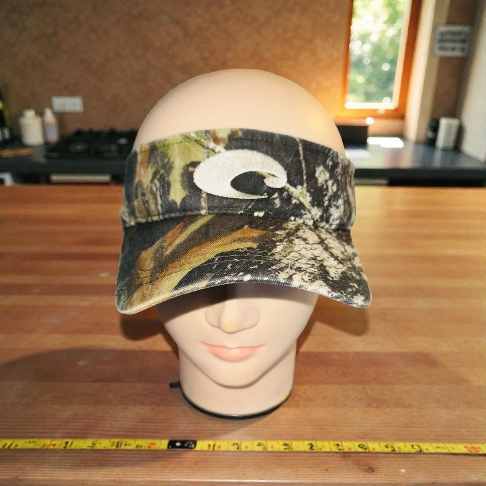 Costa Hat Visor Camo Camouflage Adjustable Fishing Outdoors